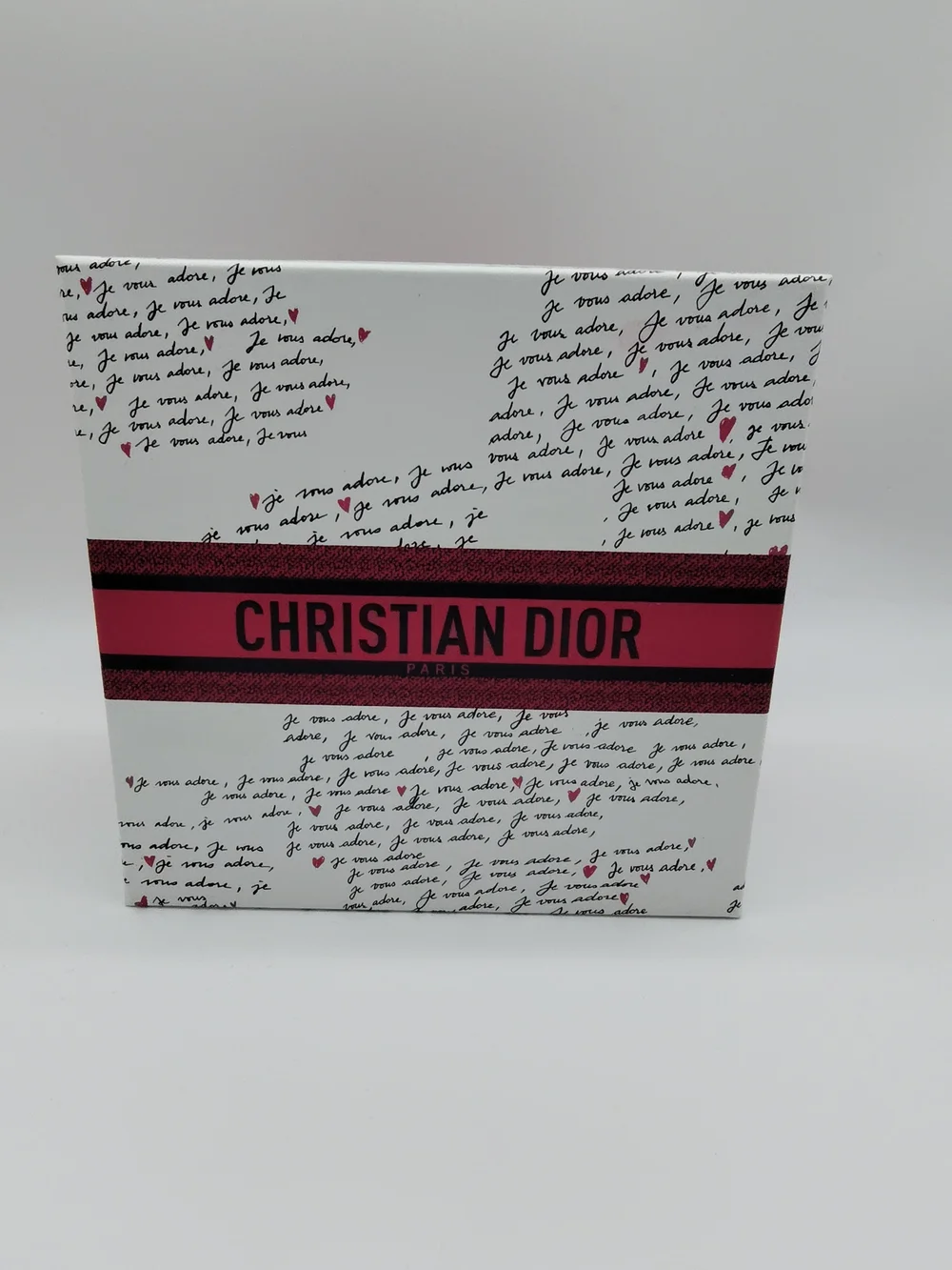 DIOR Je Vous Adore Valentine Gift Box Pink Packaging Card Set Limited Edition